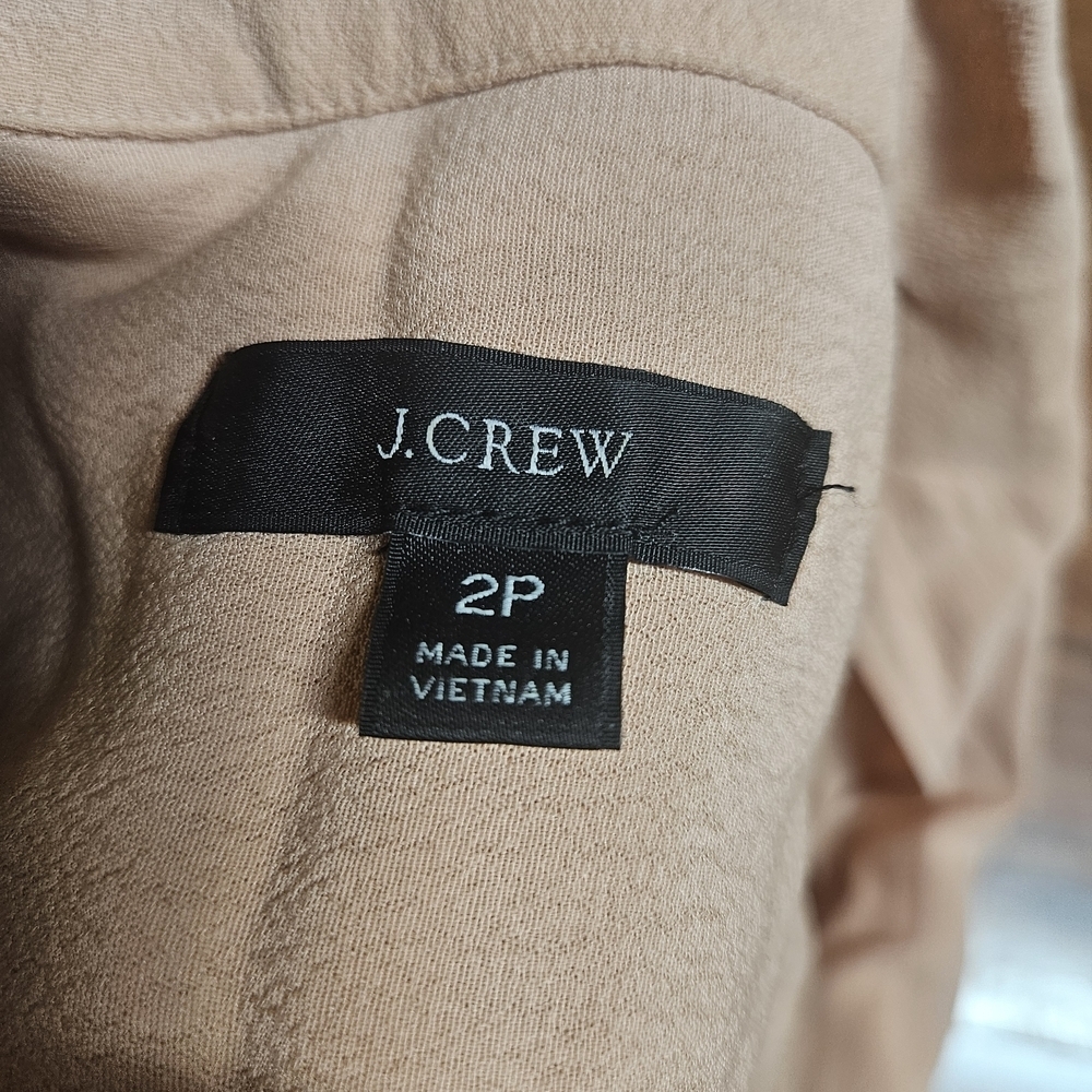 J. Crew Pink Buttoned Shirt Dress - Picture 2 of 12